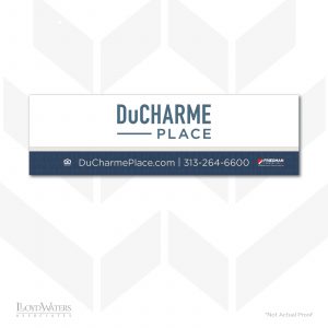 DuCharme Place Water Bottle Labels